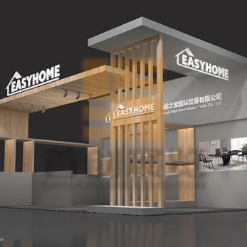 尚居之家 展臺設(shè)計(jì)裝修效果圖