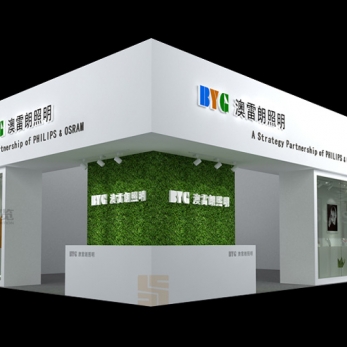 澳雷朗 光電照明展會搭建