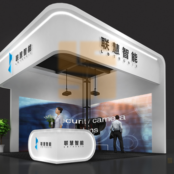 聯(lián)大光電 展會設計方案圖